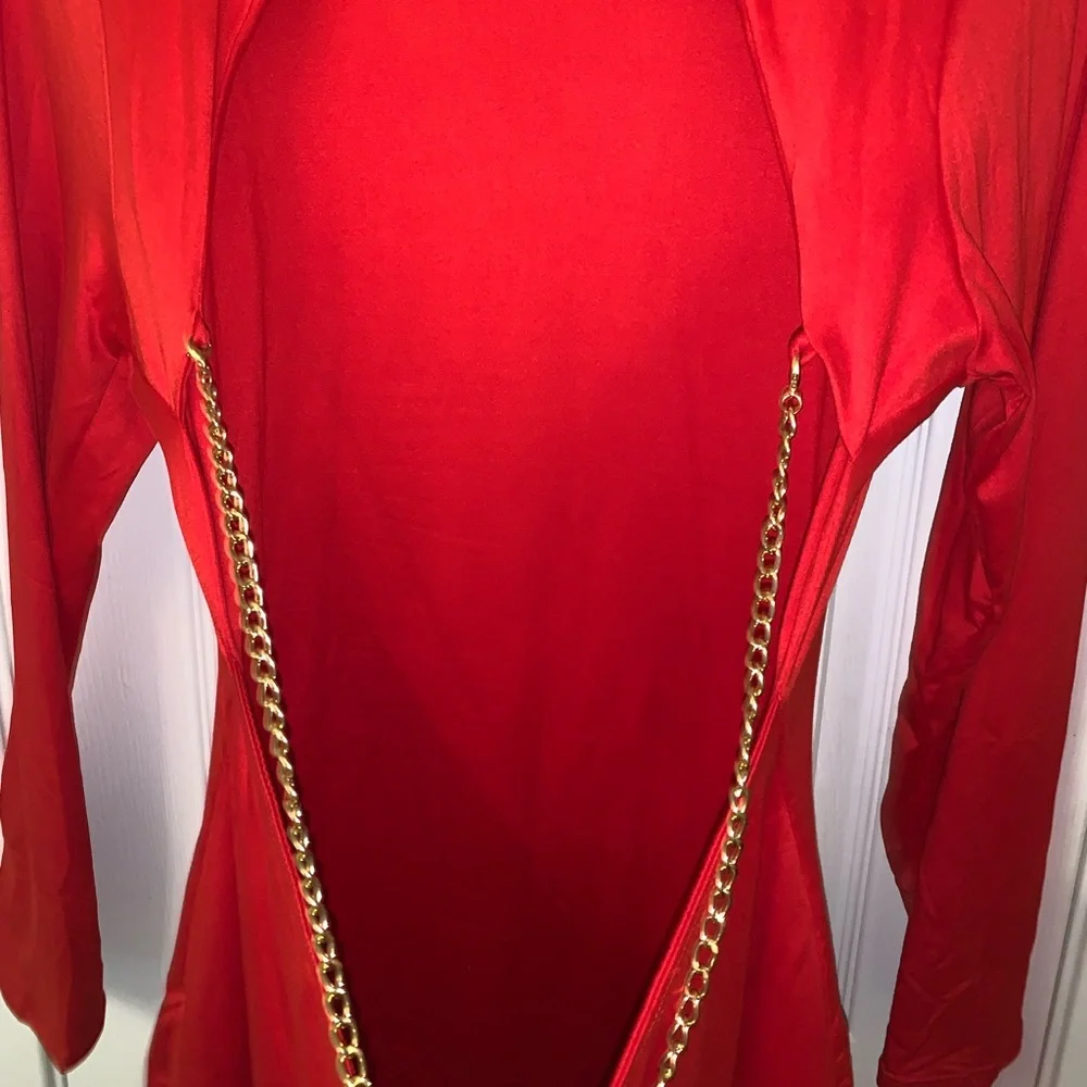 Fashion nova backless long sleeve mini dress_7